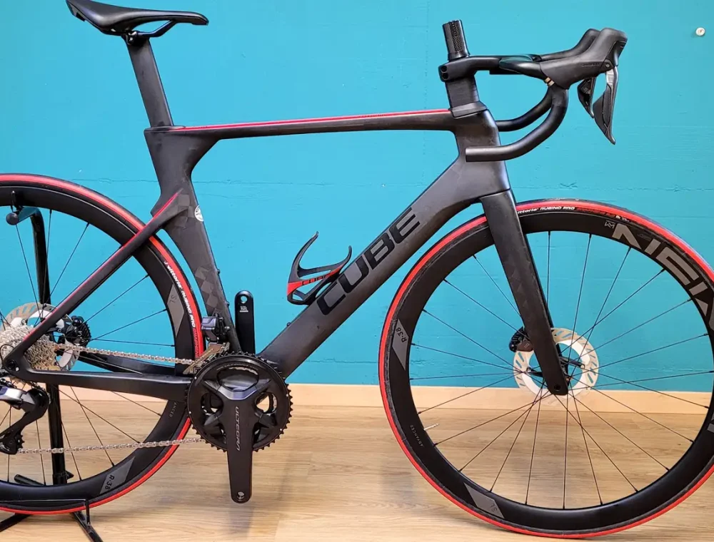 Cube Litening Schwarz Rot