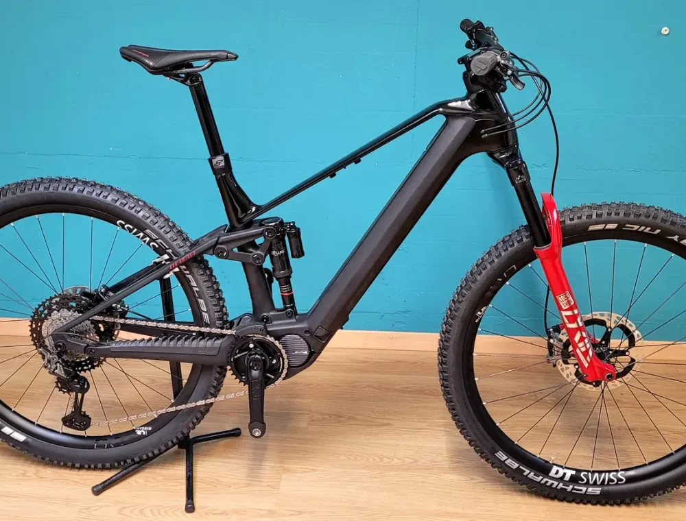 CUBE E Bike Fully Schwarz